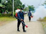 ออกให้บริการฉีดพ่นหมอกควันกำจัดยุงลาย กรณีเกิดโรคไข้เลือดออก